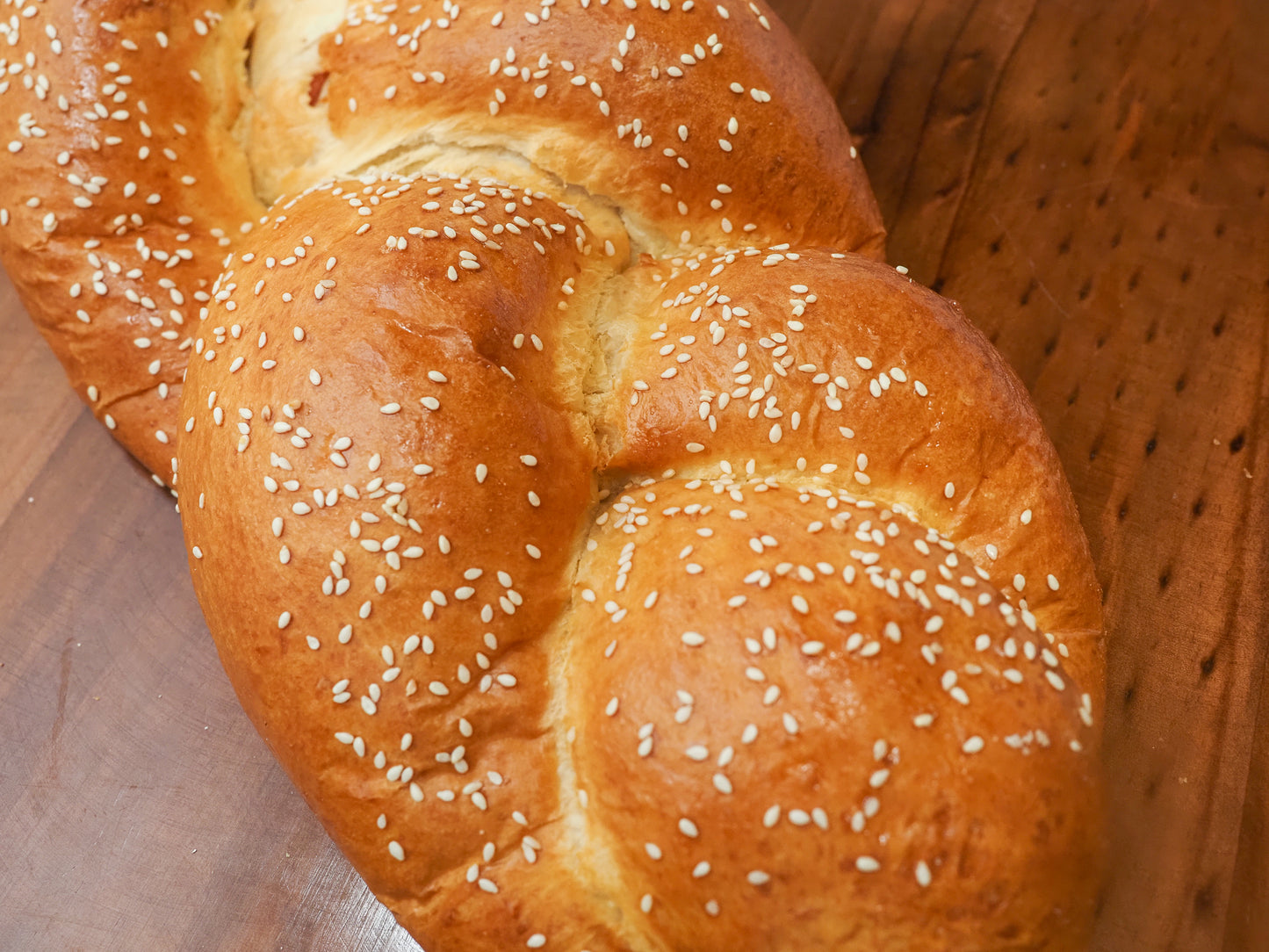 Comprar pan relleno salado en Guatemala, Trenza artesanal con jamón y queso.